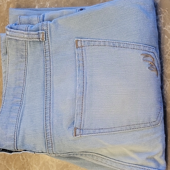 Express Distressed Relaxed Fit Girlfriend Jean, Sz 4 - Picture 15 of 16